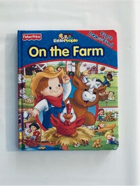 Fisher-Price Little People On the Farm - Blue, Red, Yellow